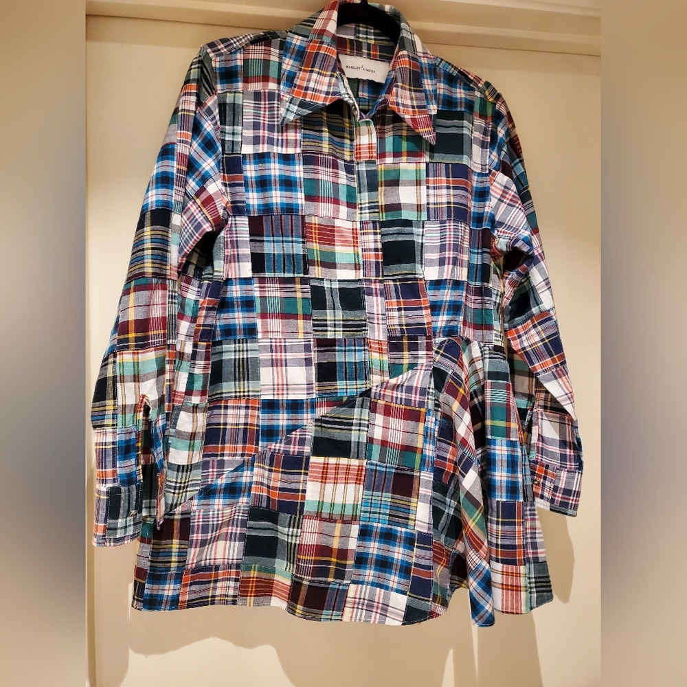 Marques'almeida Patchwork Tunic, Size Medium - image 1